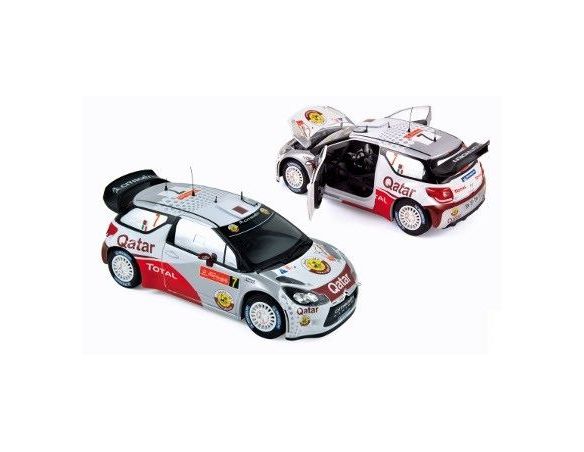 Norev NV181558 CITROEN DS3 WRC N.7 4th PORTUGAL 2012 ATTIAH-BERNACCHINI 1:18 Modellino