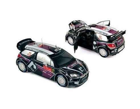 Norev 181559 CITROEN DS3 WRC PORTUGAL '12 1/18 Modellino