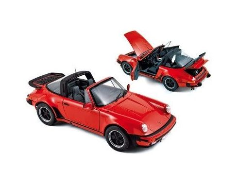Norev 187546 PORSCHE 911 3.3 TURBO TARGA 1987 RED Modellino