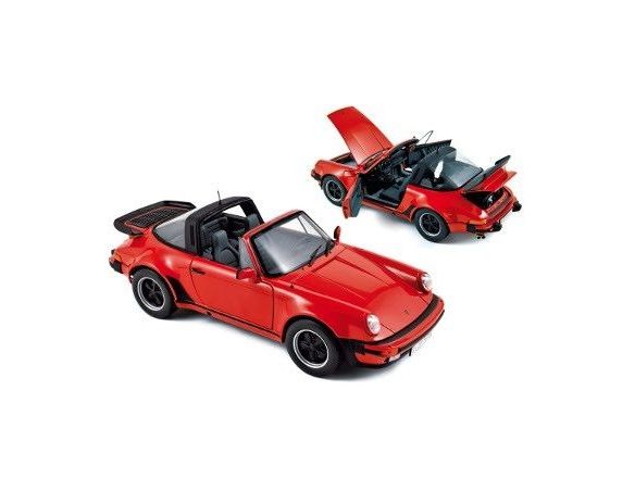 Norev 187546 PORSCHE 911 3.3 TURBO TARGA 1987 RED Modellino