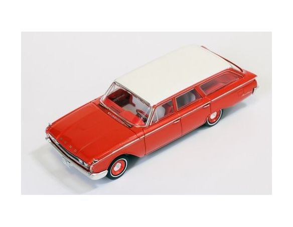 PremiumX PRD212 FORD RANCH WAGON 1960 RED/WHITE 1:43 Modellino