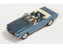 PremiumX PRD250 FORD MUSTANG CONVERTIBLE 1965 LIGHT BLUE METALLIC 1:43 Modellino