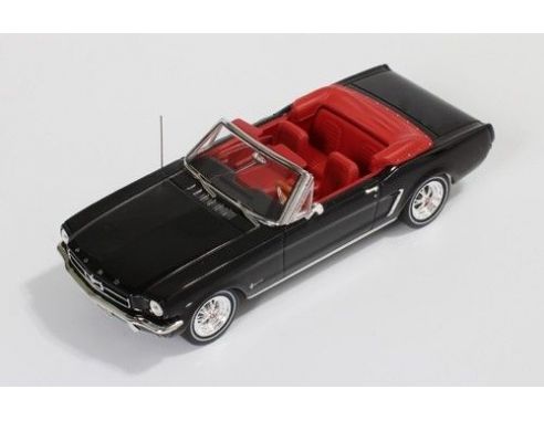 PremiumX PRD251 FORD MUSTANG CONVERTIBLE 1965 BLACK 1:43 Modellino