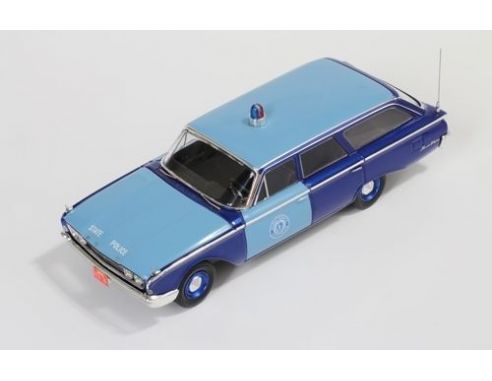 PremiumX PRD252 FORD RANCH WAGON MASSACHUSSETTS STATE POLICE 1960 1:43 Modellino