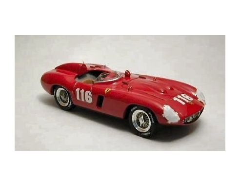 Art Model AM0160 FERRARI 857 MONZA N.116 3rd TARGA FLORIO 1955 CASTELLOTTI-MANZON 1:43 Modellino