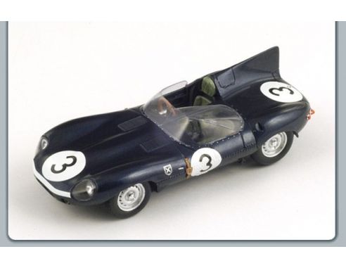 Spark Model S43LM57 JAGUAR D N.3 WINNER LM 1957 BUEB-FLOCKHART 1:43 Modellino