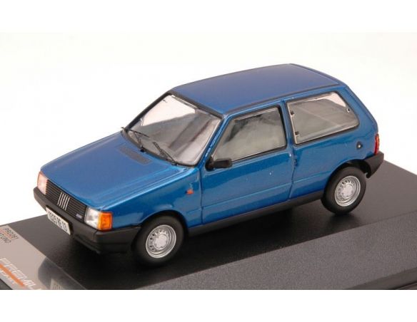 Die cast 1/43 Modellino Auto Fiat Uno 3P Blue Metallic 1983 by