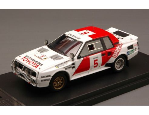 Hpi Racing HPI8938 TOYOTA CELICA TWIN CAM N.5 WINNER SAFARI 1984 WALDEGARD-THORSZELIUS 1:43 Auto Rally