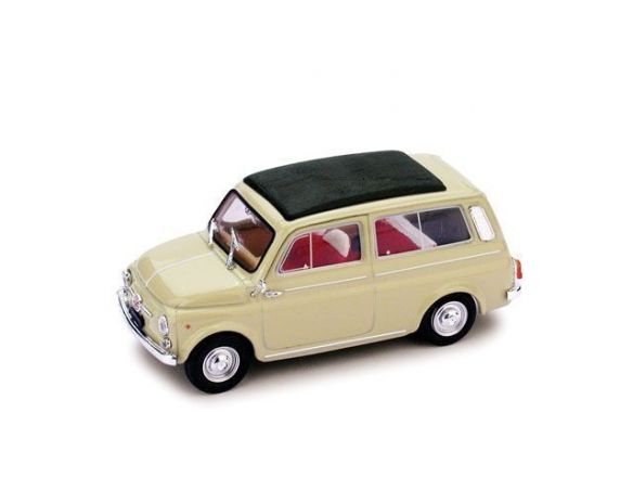 Brumm BM0425-07 FIAT 500 GIARDINIERA 1960 CHIUSA BEIGE SABBIA 1:43 Modellino