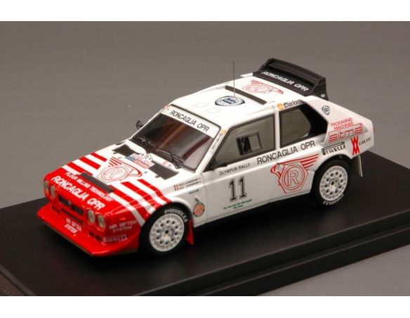 Hpi Racing HPI8640 LANCIA DELTA S4 N.11 6th OLYMPUS RALLY 1986 P.ALESSANDRINI-A.ALESS. 1:43 Modellino