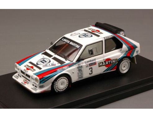 Hpi Racing HPI8636 LANCIA DELTA S4 N.3 2nd RAC RALLY 1985 ALEN-KIVIMAKI 1:43 Modellino