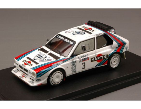 Hpi Racing HPI8636 LANCIA DELTA S4 N.3 2nd RAC RALLY 1985 ALEN-KIVIMAKI 1:43 Modellino