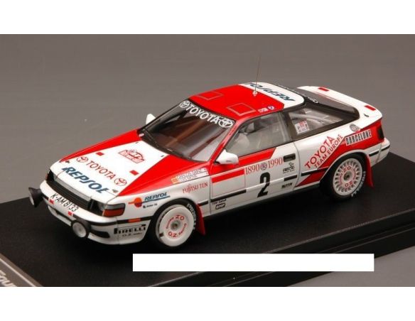 Hpi Racing HPI8572 TOYOTA CELICA GT-FOUR N.2 2nd MONTE CARLO 1990 SAINZ-MOYA 1:43 Modellino
