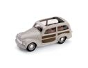 Brumm BM0028-03 FIAT 500 C BELVEDERE APERTA 1951 GRIGIO 1:43 Modellino