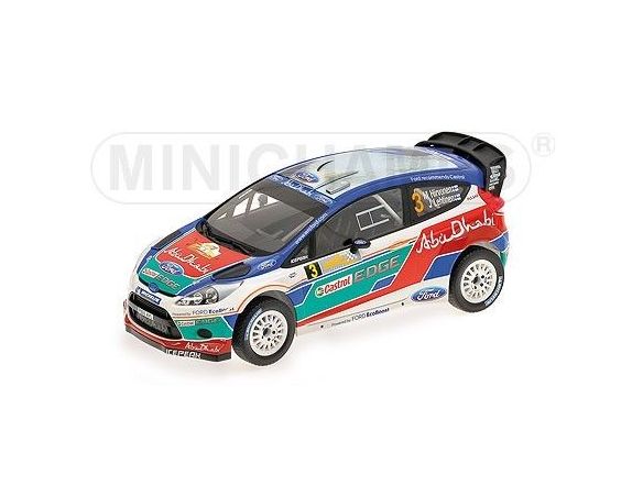 Minichamps PM151110803 FORD FIESTA RS WRC N.3 WINNER AUSTRALIA 2011 HIRVONEN-LEHTINEN 1:18 Modellino