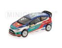 Minichamps PM151110803 FORD FIESTA RS WRC N.3 WINNER AUSTRALIA 2011 HIRVONEN-LEHTINEN 1:18 Modellino