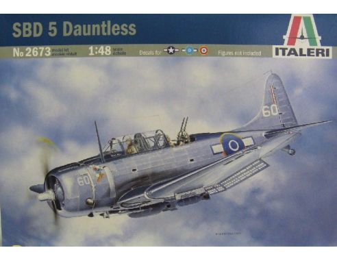 Italeri IT2673 SBD 5 DAUNTLESS KIT 1:48 Modellino