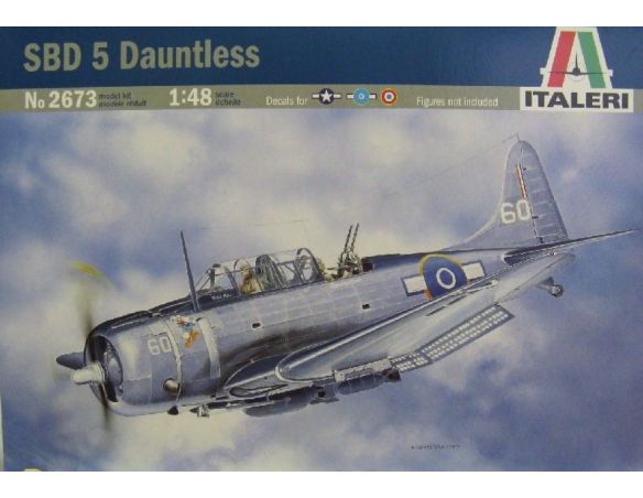 Italeri IT2673 SBD 5 DAUNTLESS KIT 1:48 Modellino