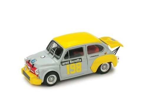 Brumm BM0429 FIAT ABARTH 1000 N.198 BOLZANO-MENDOLA 1972 R.AMINGHINI 1:43 Modellino