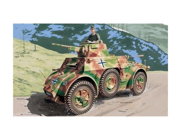 Italeri IT6442 AUTOBLINDA AB 41 KIT 1:35 Kit Mezzi Militari