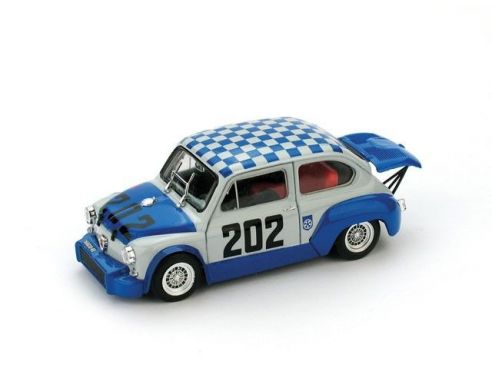 Brumm BM0430 FIAT ABARTH 1000 TCR N.202 TRENTO-BONDONE 1970 M.CAMPANINI 1:43 Modellino