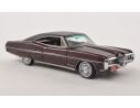 Neo Scale Models NEO45810 PONTIAC BONNEVILLE HARDTOP COUPE' MET.DARK RED/MATT-BLACK 1:43 Modellino