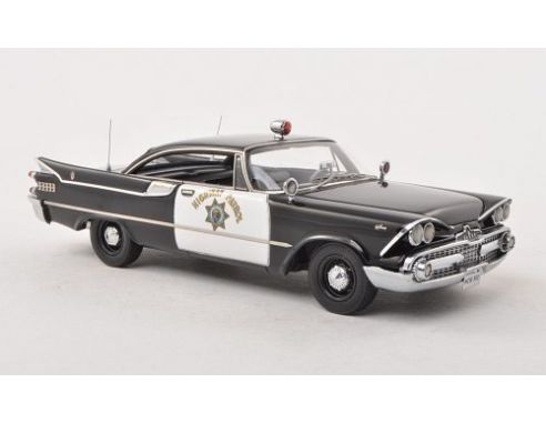 Neo Scale Models NEO49500 DODGE CUSTOMS ROYAL LANCER 2-DOOR HARDTOP COUPE' POLICE (USA) 1:43 Modellino