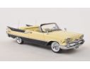 Neo Scale Models NEO49502 DODGE CUSTOMS ROYAL LANCER CONVERTIBLE LIGHT YELLOW/BLACK 1:43 Modellino