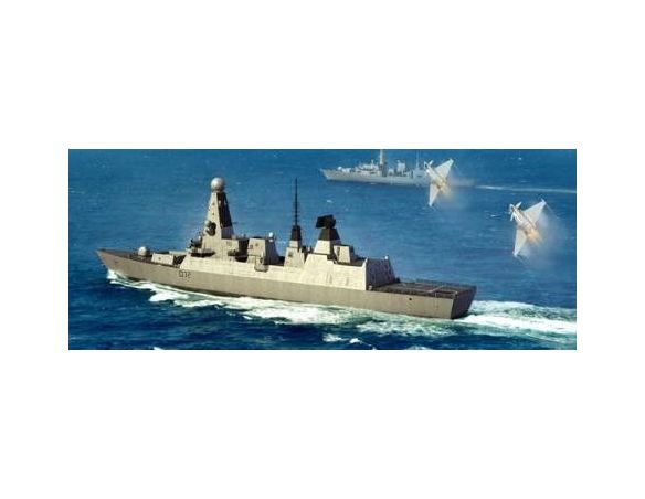 Trumpeter TP4550 NAVE HMS TYPE 45 DESTROYER KIT 1:350 Modellino