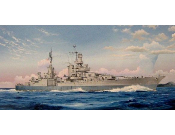 Trumpeter TP5326 NAVE INDIANAPOLIS CA-35 1945 KIT 1:350 Modellino