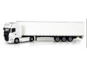 Universal Hobbies UH5710 SCANIA R730 & KRONE PROFI LINER TRAILE WHITE 1:50 Modellino