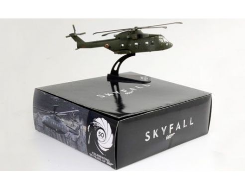Italeri IT48182 SKYFALL AW101 DIE CAST 1:100 Modellino