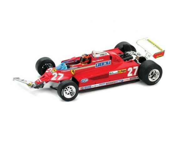 Brumm BM0436CH FERRARI 126 CK G.VILLENEUVE 1981 CANADA GP 39