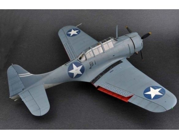 Trumpeter TP88001 US NAVY SBD-3 DAUNTLESS VB-6 BATTLE MIDWAY 1:18 Modellino