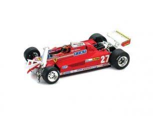 Brumm BM0437CH FERRARI 126 CK G.VILLENEUVE 1981 CANADA GP DAL 55