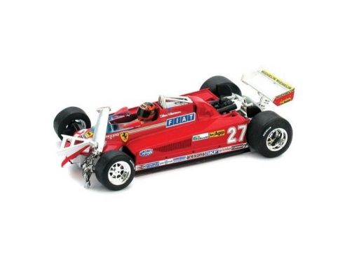 Brumm BM0437CH FERRARI 126 CK G.VILLENEUVE 1981 CANADA GP DAL 55