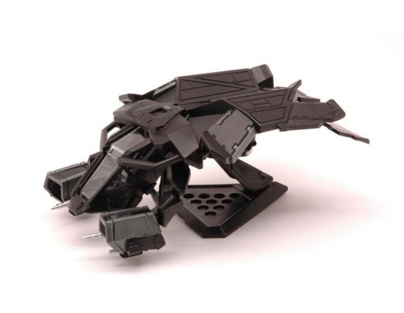 Hot Wheels HWBCJ82 BATMOBILE BATMAN TDKR-BAT FLYING VEHICLE 1:50 Modellino