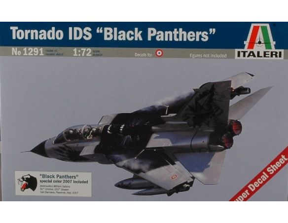 Italeri IT1291 TORNADO IDS BLACK PANTHERS KIT 1:72 Modellino