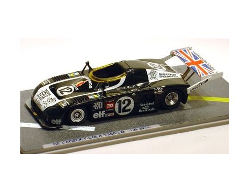 Bizzare BZ55 DE CADENET LOLA T 380 N.12 3rd LM 1976 DE CADENET-CRAFT 1:43 Auto Competizione