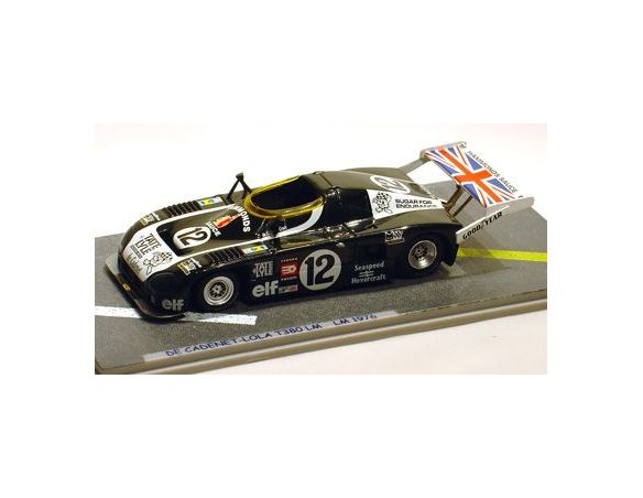 Bizzare BZ55 DE CADENET LOLA T 380 N.12 3rd LM 1976 DE CADENET-CRAFT 1:43 Auto Competizione