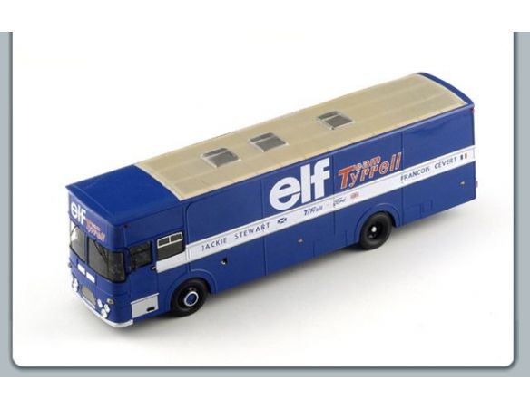 Spark Model S0296 TRANSPORTER EQUIPE TYRRELL 1971 1:43 Modellino