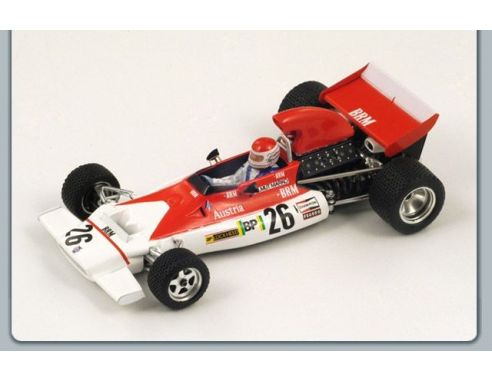Spark Model S1154 BRM H.MARKO 1972 N.26 8th MONACO GP 1:43 Modellino