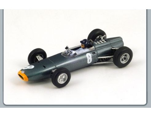 Spark Model S1156 BRM P261 G.HILL 1964 N.8 WINNER MONACO GP 1:43 Modellino