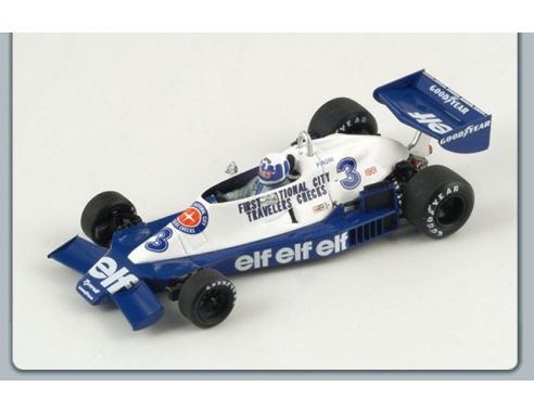 Spark Model S1731 TYRRELL D.PIRONI 1978 N.3 5th MONACO GP 1:43 Modellino
