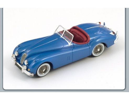 Spark Model S2123 JAGUAR XK140 ROADSTER 1957 BLUE 1:43 Auto Stradali
