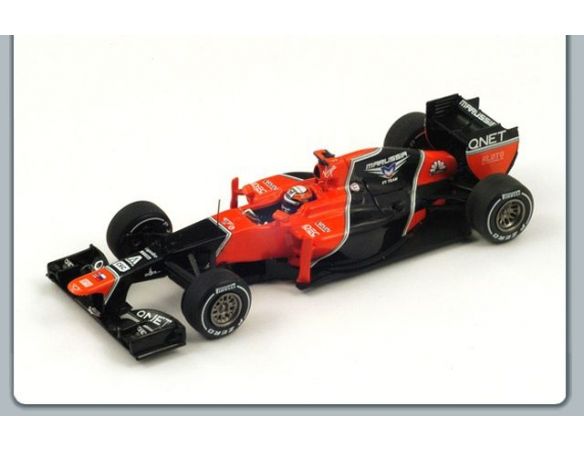 Spark Model S3038 MARUSSIA MR-01 T.GLOCK 2012 N.24 19th CHINESE GP 1:43 Formula 1
