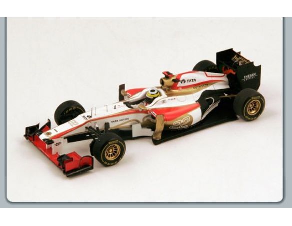 Spark Model S3040 HRT P.DE LA ROSA 2012 N.22 RETIRED (ACCIDENT) MONACO GP 1:43 Formula 1