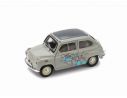 Brumm BM0443 FIAT 600 RAID CALCUTTA-ROMA 1955 Km 13260 MARTIGNONI-RABEZZANA 1:43 Modellino