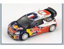 Spark Model S3326 CITROEN DS3 N.1 WINNER M.CARLO 2012 LOEB-ELENA 1:43 Modellino