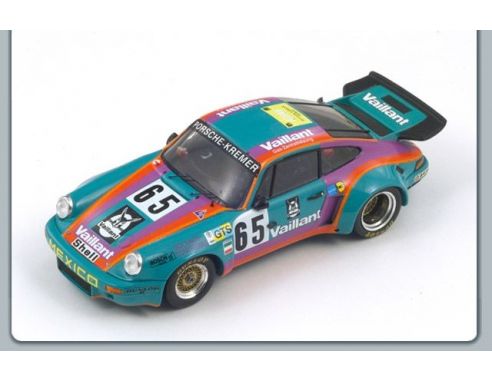 Spark Model S3429 PORSCHE CARRERA RSR N.65 9th LM 1975 BOLANOS-CONTRERAS-BILLY 1:43 Modellino